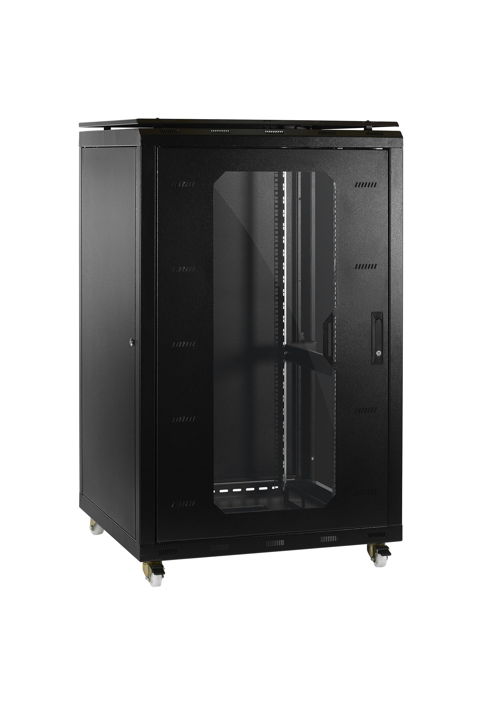 Ulusal 28U 800X800 PRO Serisi Dikili Tip Rack Kabinet