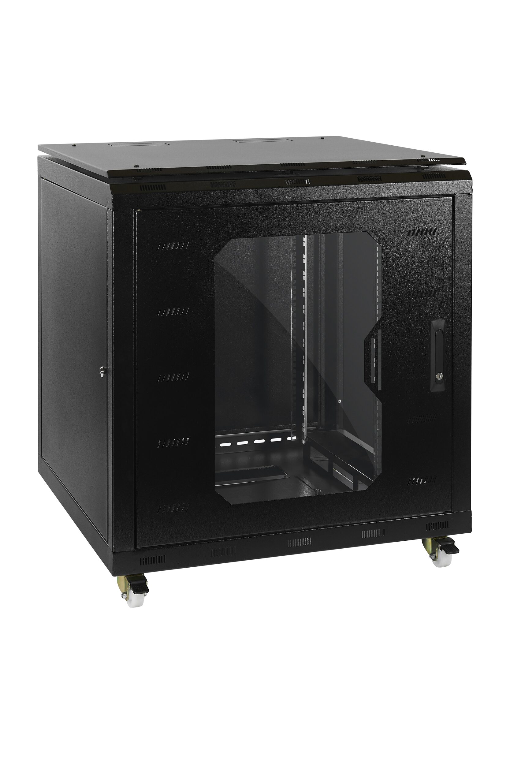 Ulusal 16U 800X800 PRO Serisi Dikili Tip Rack Kabinet