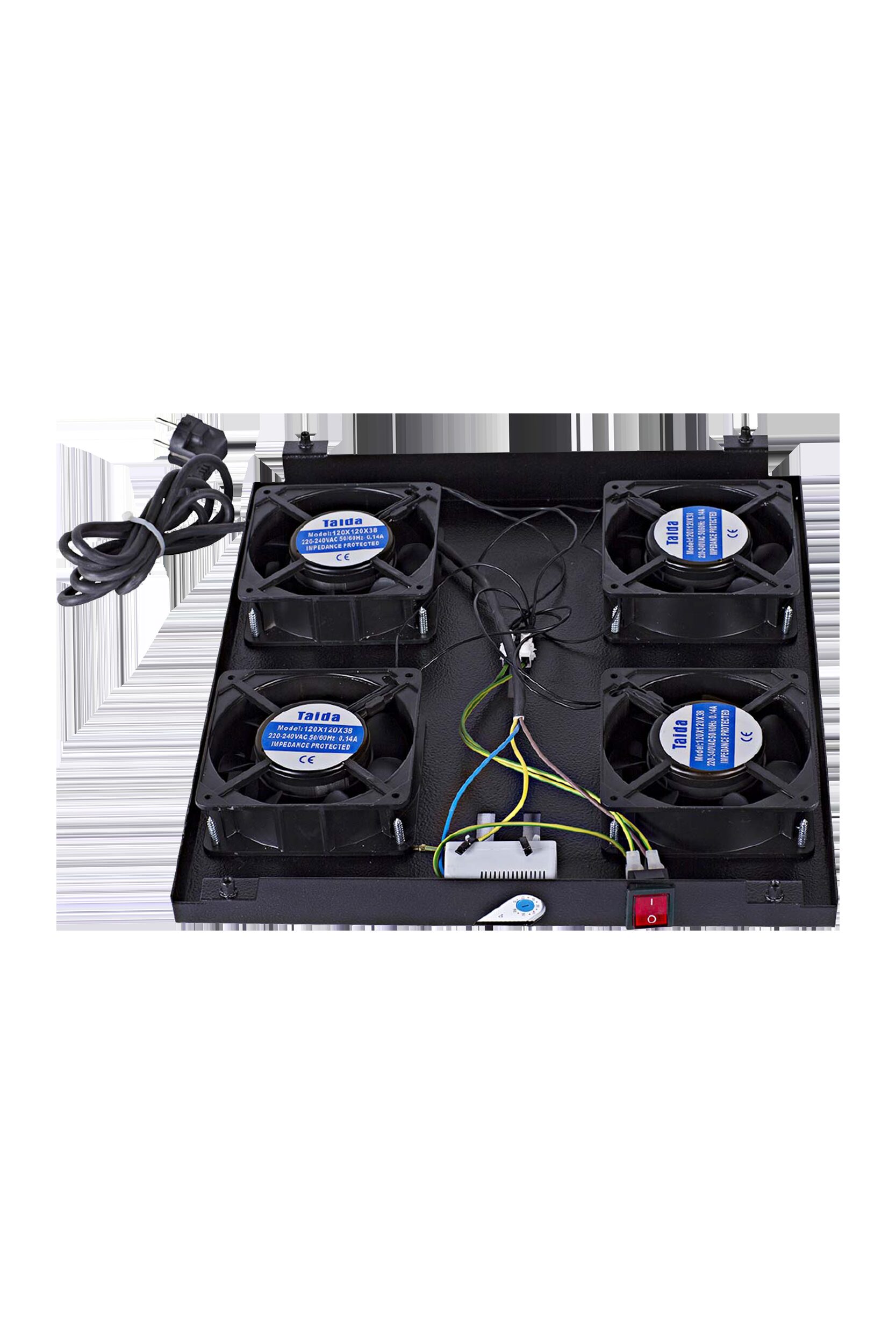 Ulusal 6'lı Analog Termostalı Fan Modülü