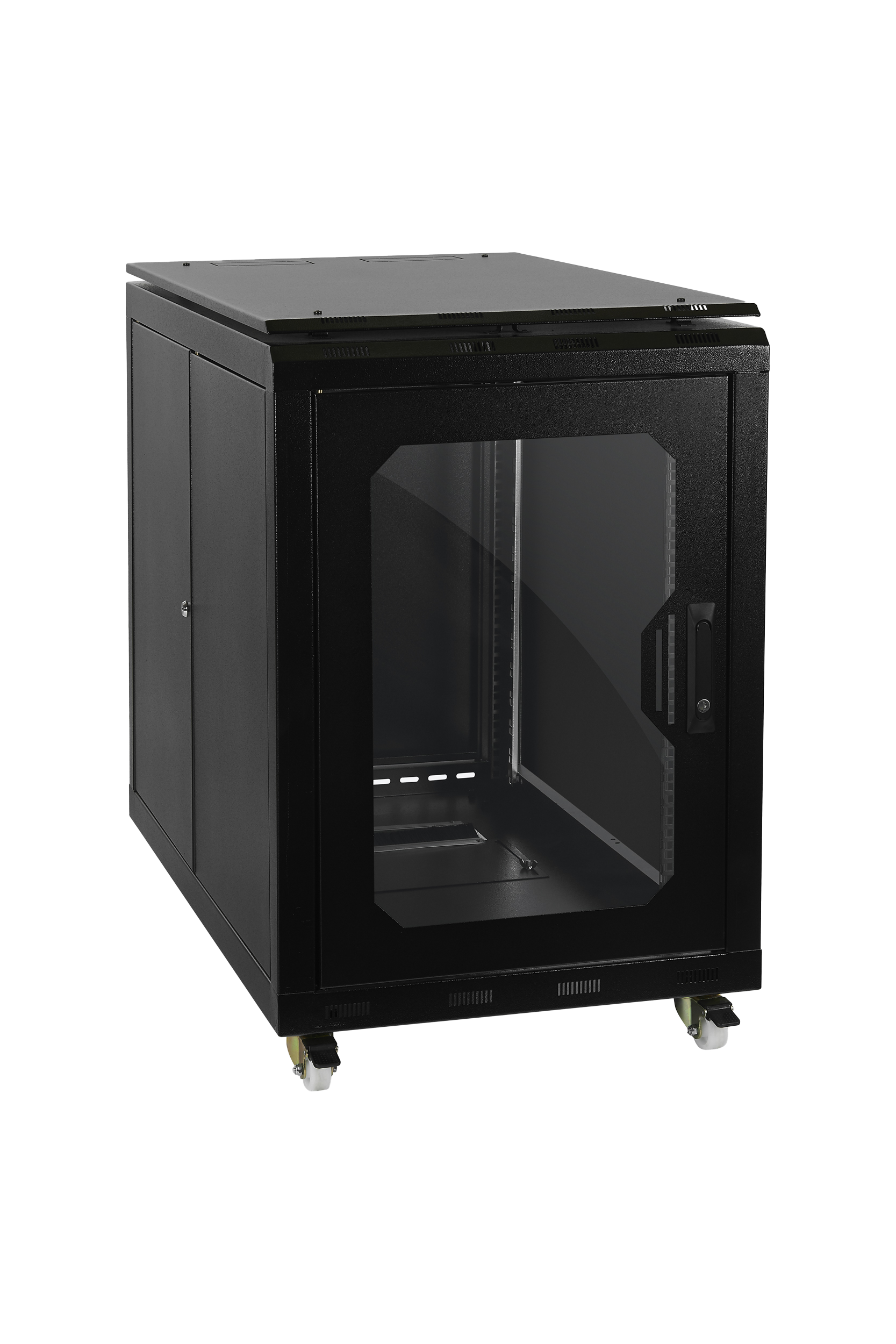 Ulusal 16U 600x1000 PRO Serisi Dikili Tip Rack Kabinet