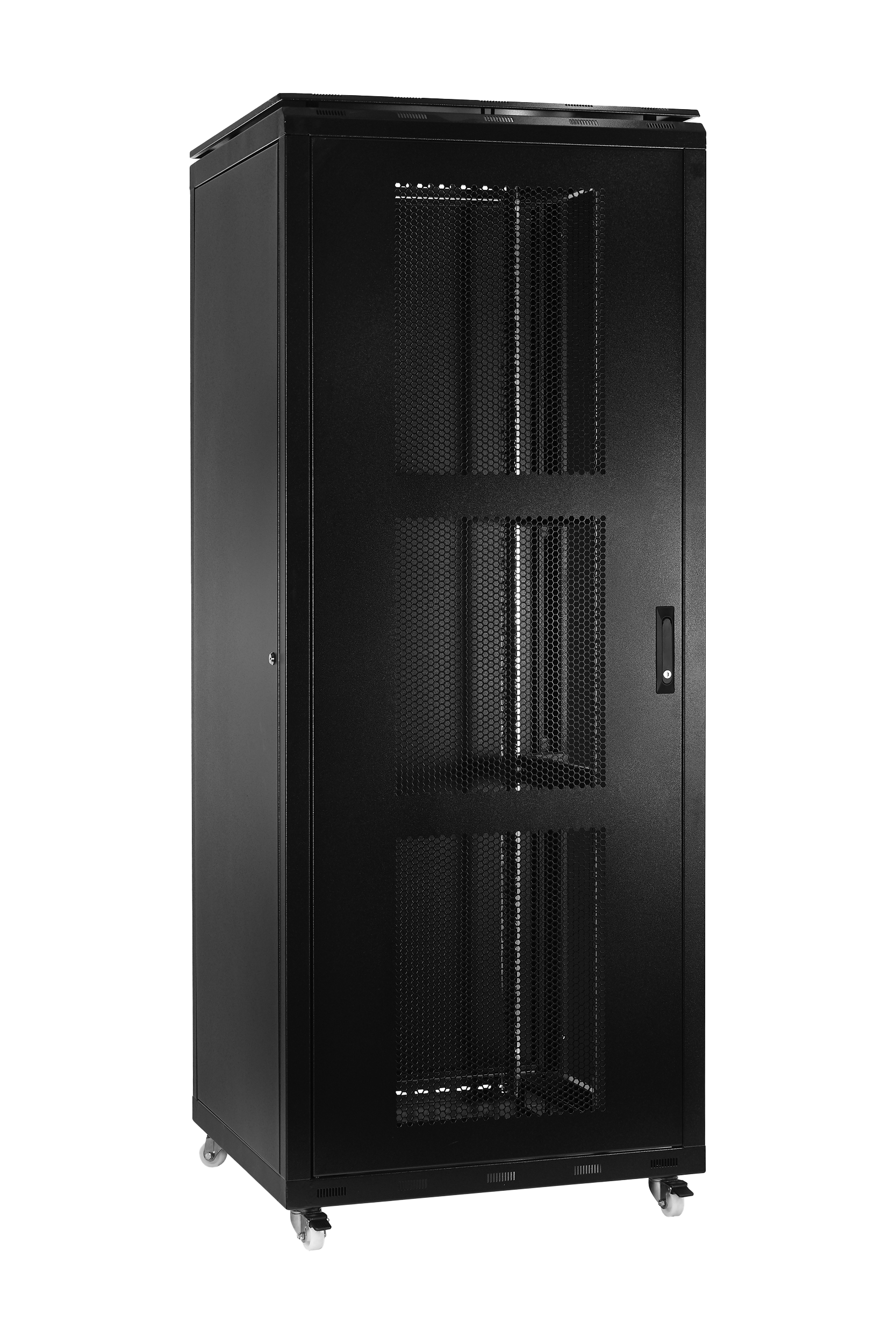 Ulusal 42U 800X800 PRO Serisi Dikili Tip Rack Kabinet