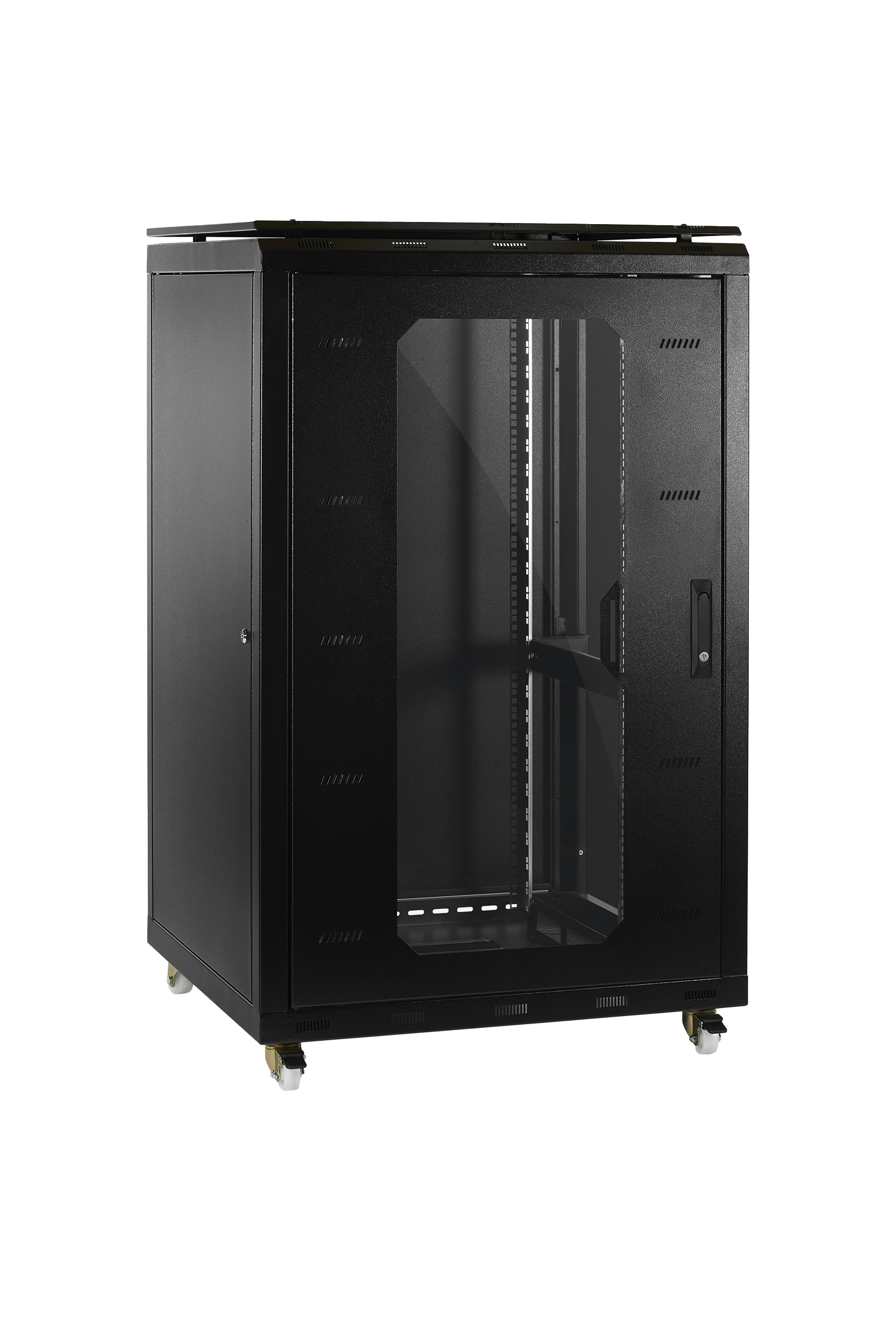 Ulusal 26U 800X800 PRO Serisi Dikili Tip Rack Kabinet