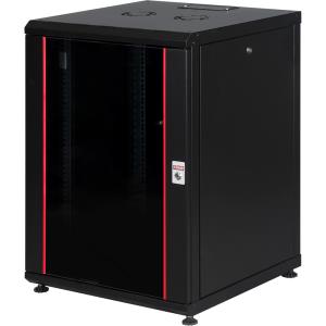 Lande PROline 300 Serisi Dikili Tip Kabinetler 600 * 600 – 16U – RAL 9005 Siyah