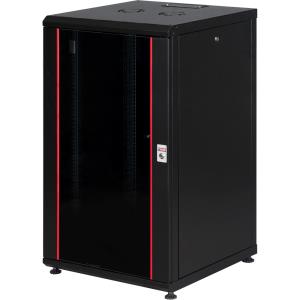 Lande PROline 300 Serisi Dikili Tip Kabinetler 600 * 600 – 22U – RAL 9005 Siyah