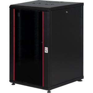 Lande PROline 300 Serisi Dikili Tip Kabinetler 600 * 800 – 22U – RAL 9005 Siyah