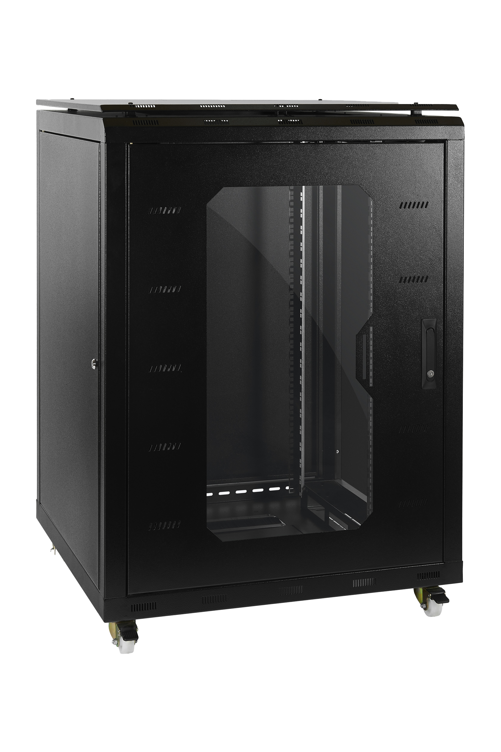 Ulusal 22U 800X800 PRO Serisi Dikili Tip Rack Kabinet